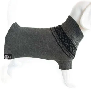 *DGF norsk ullgenser, mørk grå, str. 22 cm