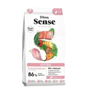 DIBAQ Cat Sense Grain Free Kitten Turkey & Salmon