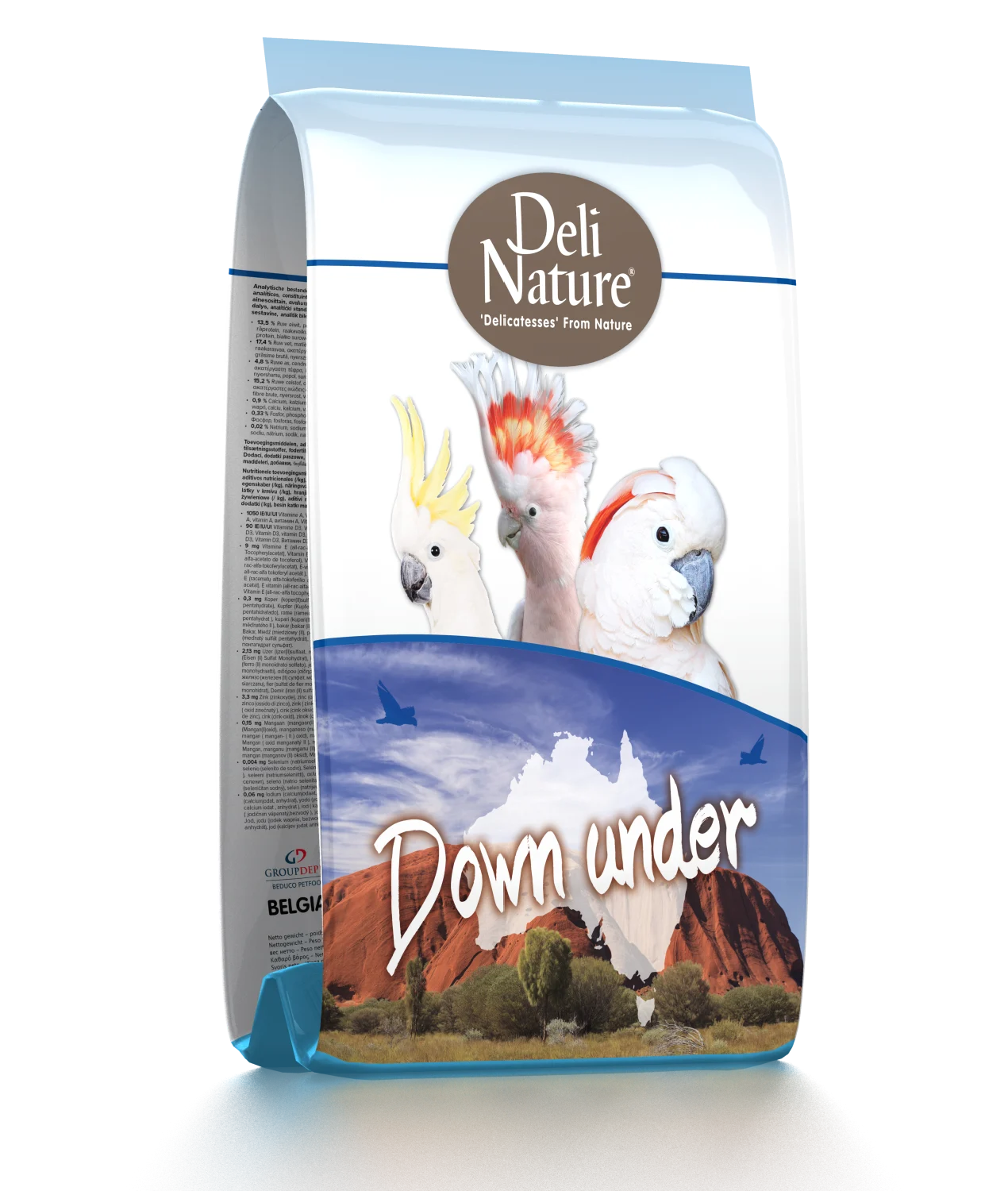 DN ‘Down Under’, Parrots 2kg