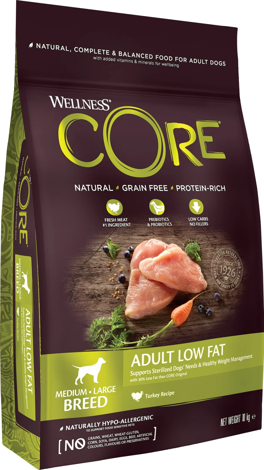 Dog Adult Low Fat Medium & Large Breed Turkey Dry