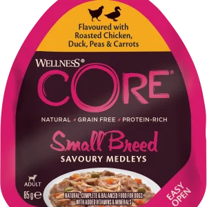 Dog Adult Savoury Medleys Small Breed Chicken, Duck, Peas & Carrots Wet