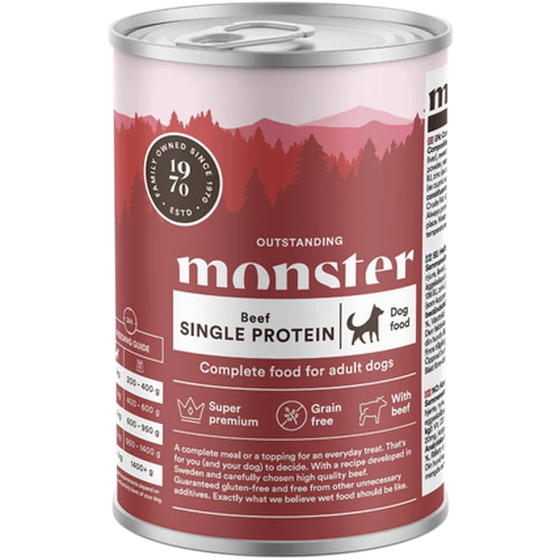 Dog Adult Single Beef Boks
