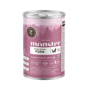 Dog Adult Single Protein Pork Can