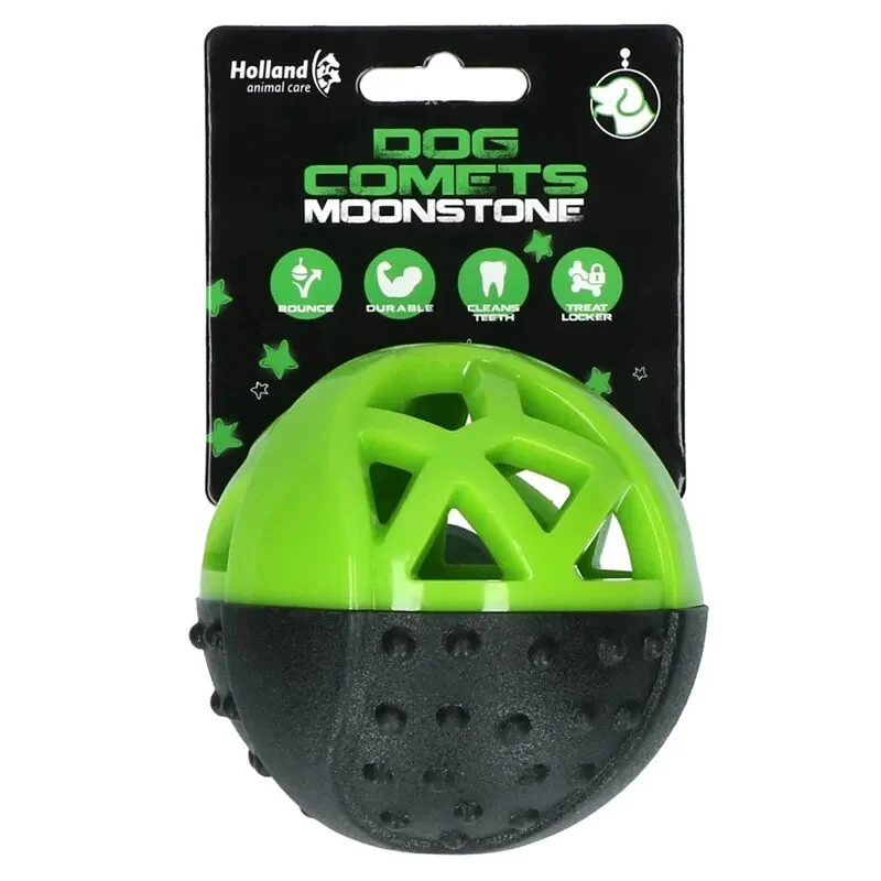 Dog Comets Moonstone Treat Ball Grønn