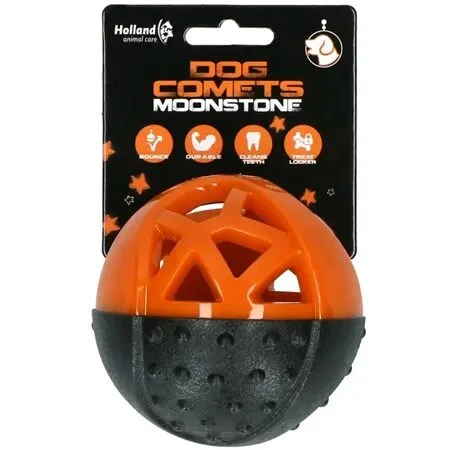 Dog Comets Moonstone Treat Ball Orange - Image 2
