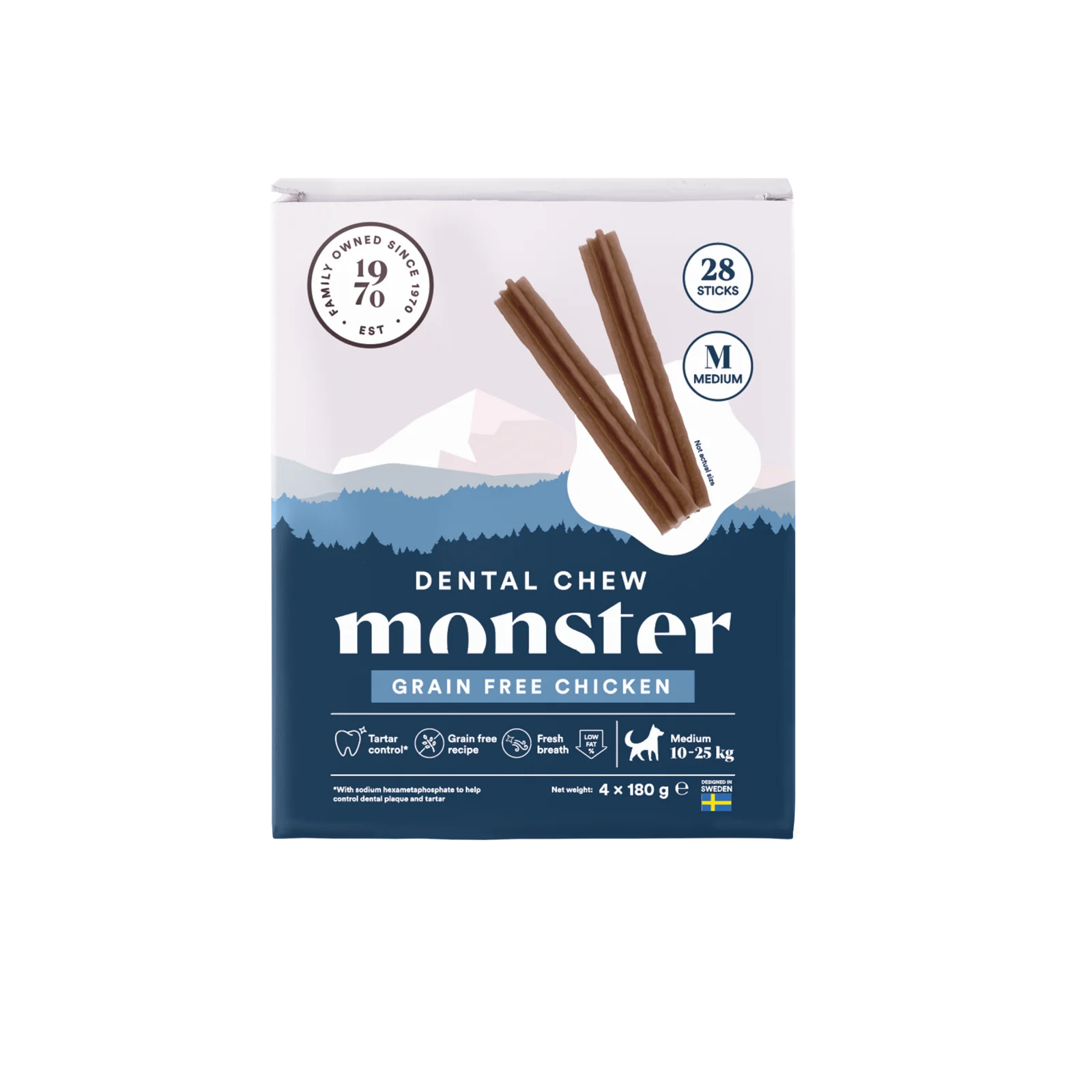 Dog Dental Chew Grain Free Chicken Month