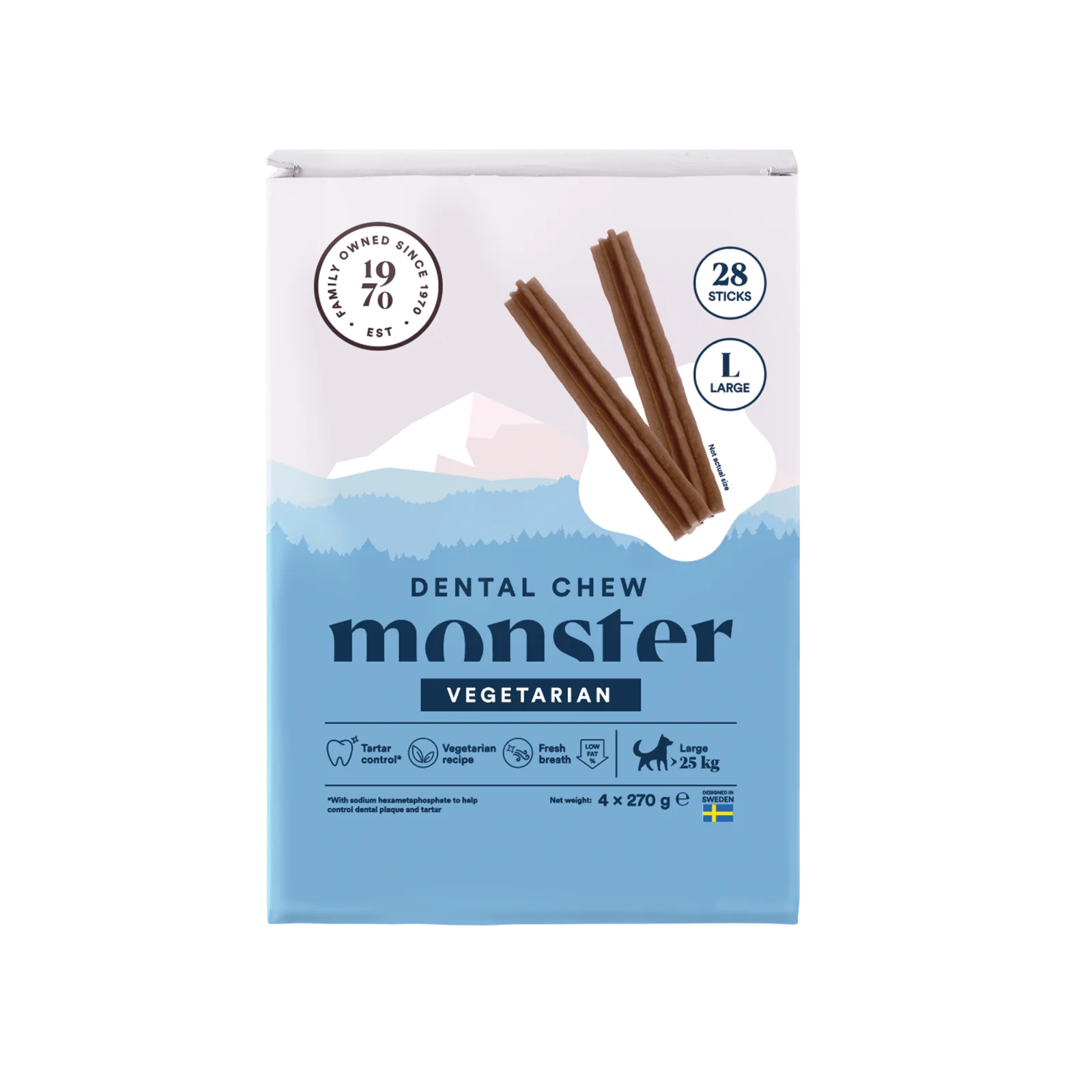 Dog Dental Chew Vegetarian Month