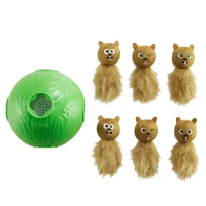 Dog Snuffle N' Treat Ball Gr酶nn