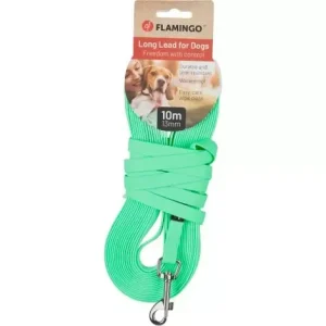 Dog Training and tracking leash Caspar FMint green 10m 13mm