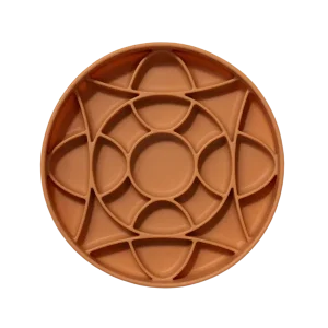 dogged Circulo Slowfeeder Bowl Nutmeg