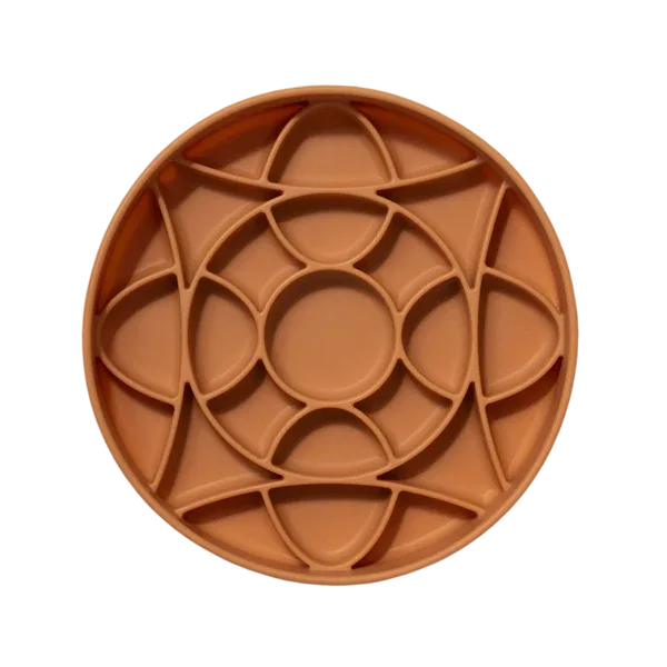 dogged Circulo Slowfeeder Bowl Nutmeg