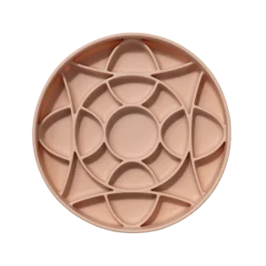 dogged Circulo Slowfeeder Bowl Rose Water