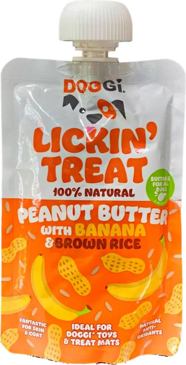 DOGGI Lickin’ treat peanutbutter