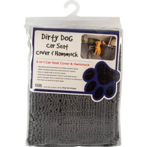 DogGoneSmart Dirty Dog Baksetebeskytter singel svart112x89cm