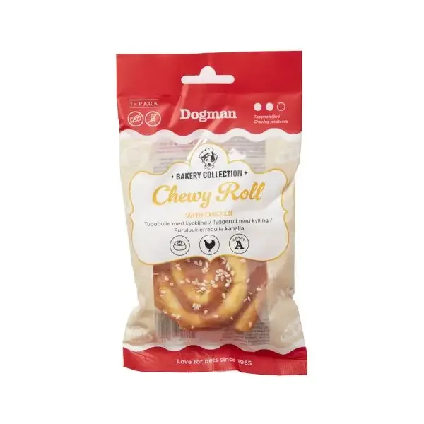 Dogman – Bakerikolleksjon Chewy Roll Kylling