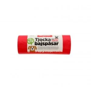 Dogman Hundeposer med håndtak 50p Rød