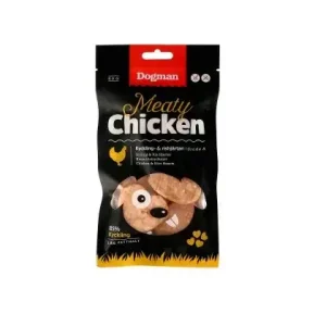 Dogman – Kjøttfull kylling og riskjertler, 80g