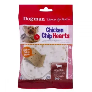 Dogman – Kylling Chip hjerter