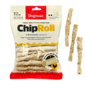 Dogman Kylling Chip Rolle 25p