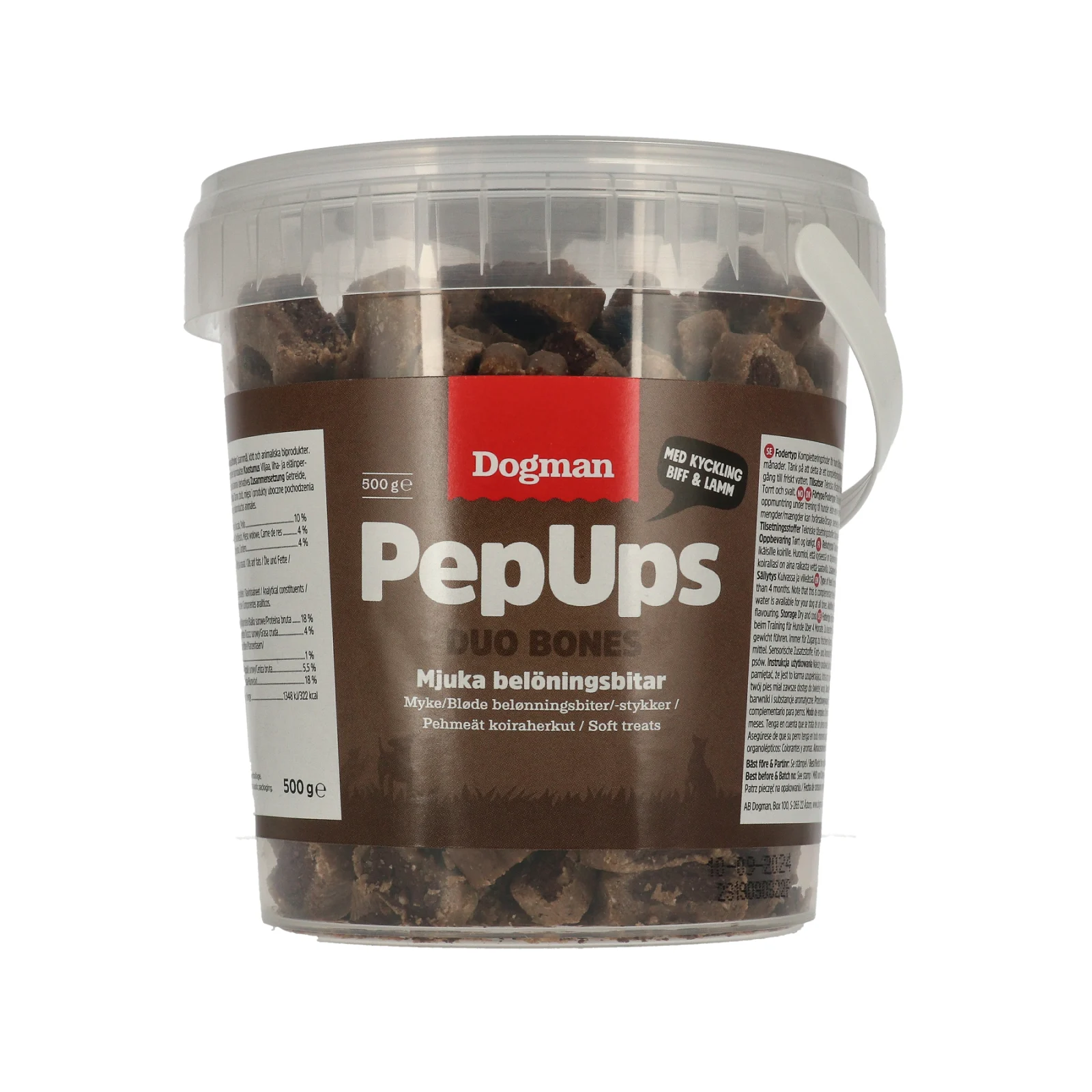 Dogman Pep Ups Duo Bones