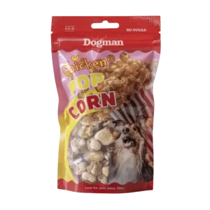 Dogman – Popcorn med kylling, 50g