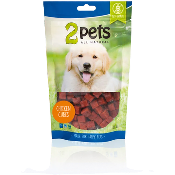 Dogsnack Chicken Cubes