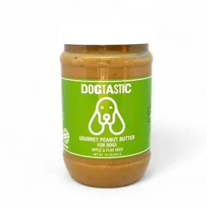 Dogtastic Gourmet peanøttsmør – EPLE & LINFRØ