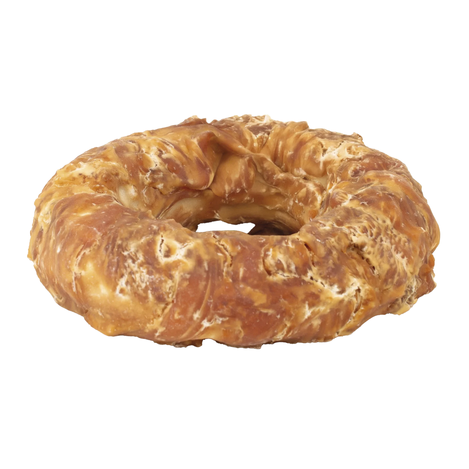Donutwrap med kylling og r氓hud