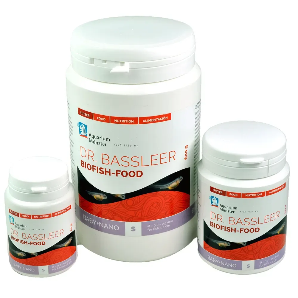 Dr. Bassleer Biofish-Food Baby+nano S 60g