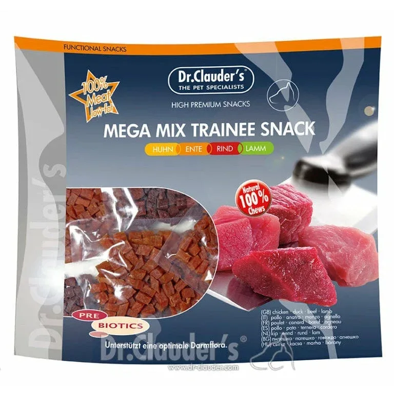 Dr.Clauder’s Trainee Snacks Mega Miks Kylling, And, Okse og Lam