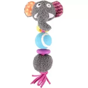 DT CHEERY ELEPHANT+TENNIS BALL 28CM (3)