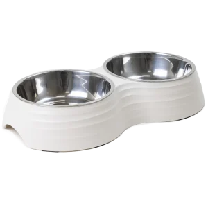 Dubbel Matsk氓l Ripple Vit