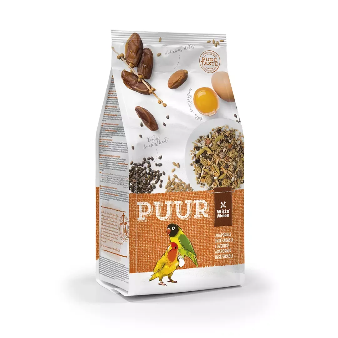 Dvergpapegøye Blanding Puur 2Kg