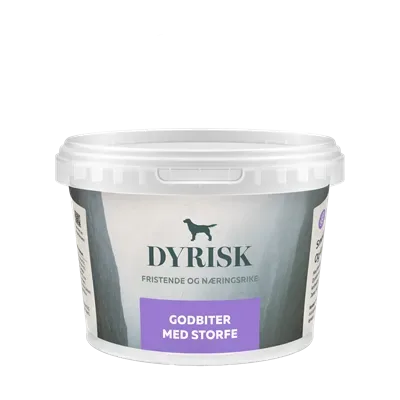 Dyrisk Godbiter Storfe 300g