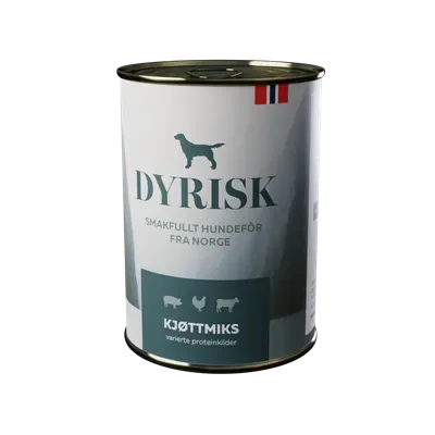 Dyrisk Kjøttmix 12x400g