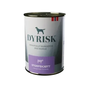 Dyrisk Storfekjøtt 12x400g