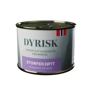 Dyrisk Storfekjøtt 185g