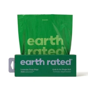 Earth Rated Eco-Friendly poser lavendel 300 poser enkel rull