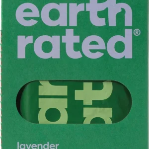 Earth Rated Eco-Friendly poser m/håndtak lavendel 120stk