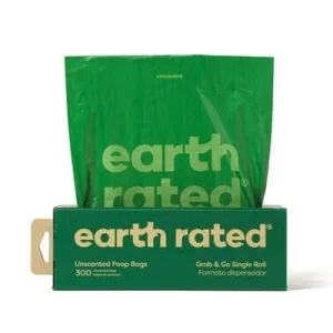 Earth Rated Eco-Friendly poser uten lukt 300 poser enkel rull