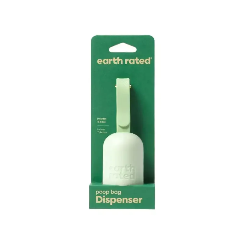 Earth Rated Hundepose Dispenser med 15 Eco-Friendly poser