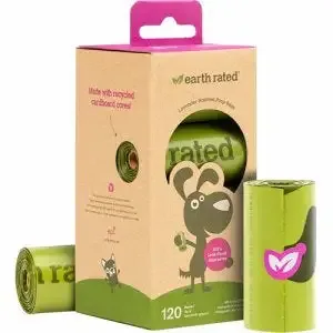 Earth Rated – Miljøvennlige poser, 120 stk. 2 varianter