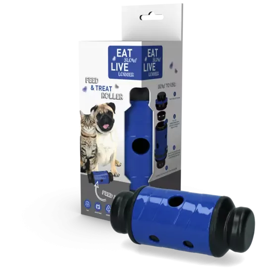 Eat Slow Live Longer Feed & Treat Roller Blå- Små