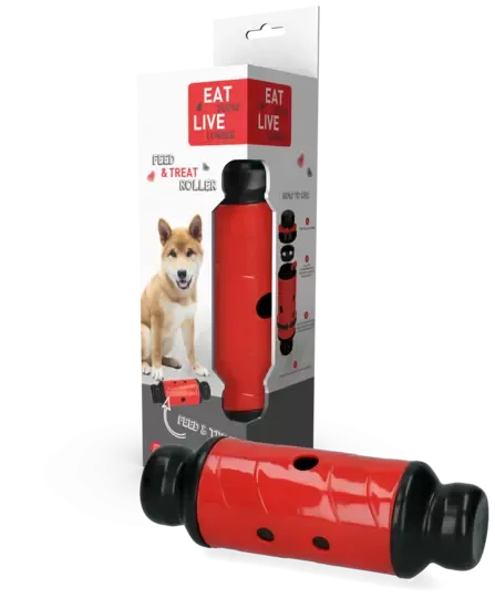 Eat Slow Live Longer Feed & Treat Roller Rød -Stor