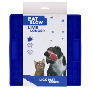 Eat Slow Live Longer Lick Mat Bones