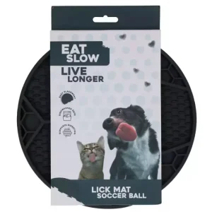 Eat Slow Live Longer Lick Mat Soccer Ball Grå (Limited Edition VM Fotball)