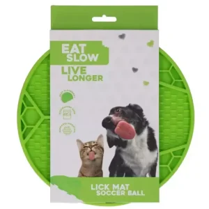 Eat Slow Live Longer Lick Mat Soccer Ball Grønn (Limited Edition VM Fotball)
