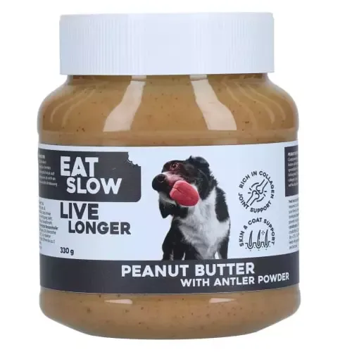 Eat Slow Live Longer Peanut Butter With Antler Powder 330 g