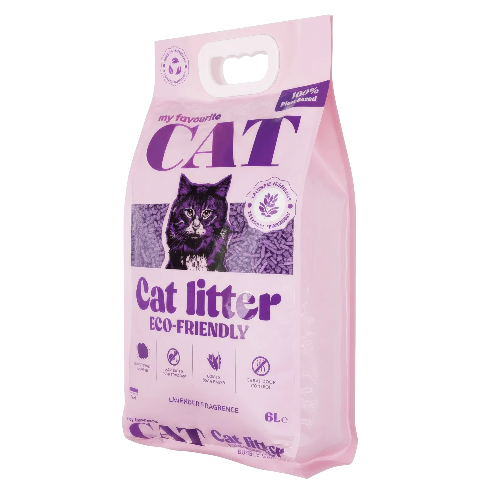 Eco-Friendly Cat Litter - Lavender