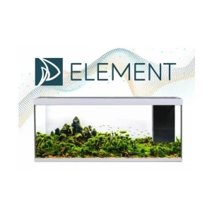 ELEMENT Akvastabil, Akvarium, 144 Liter, Sølvgrå